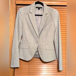 Express heather gray blazer
